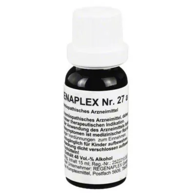 REGENAPLEX č. 27 a kapky, 15 ml REGENAPLEX č. 27 a kapky, 15 ml