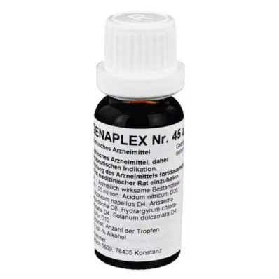 REGENAPLEX č. 45 a kapky, 15 ml REGENAPLEX č. 45 a kapky, 15 ml