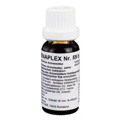 REGENAPLEX Kapky č. 59 b, 15 ml REGENAPLEX Kapky č. 59 b, 15 ml