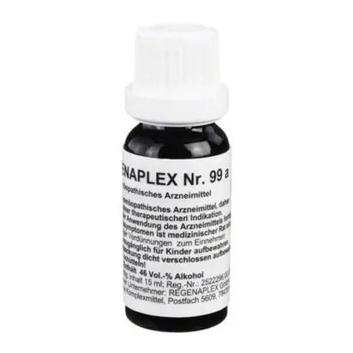 REGENAPLEX č. 99 a kapky, 15 ml REGENAPLEX č. 99 a kapky, 15 ml