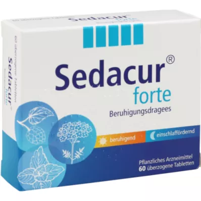 SEDACUR forte sedativní pastilky, 60 ks