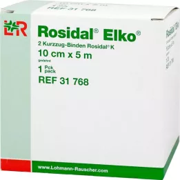 ROSIDAL Elko 10 cmx5 m krátký obvaz, 2 ks