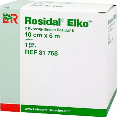 ROSIDAL Elko 10 cmx5 m krátký obvaz, 2 ks