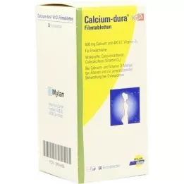 CALCIUM DURA Vit D3 potahované tablety, 50 ks