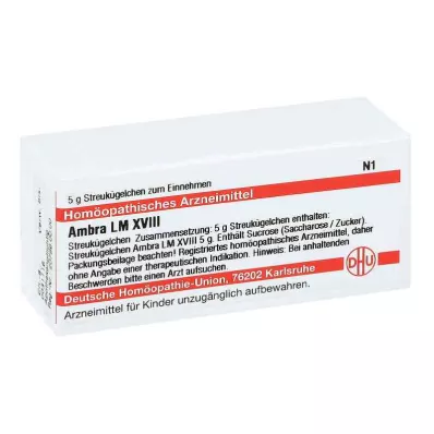 DHU LM Amber XVIII Globule, 5 g