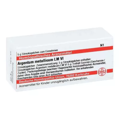 Lm Argentum Metallicum Vi globule (5 g)