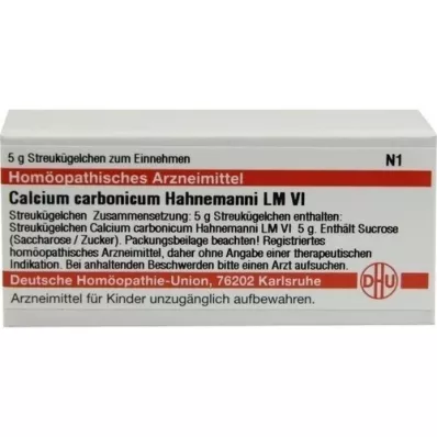 CALCIUM CARBONICUM Hahnemanni LM VI Globule, 5 g
