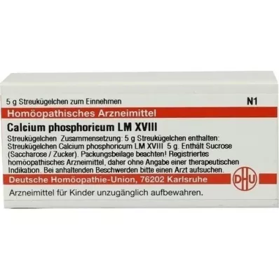 CALCIUM PHOSPHORICUM LM XVIII Globule, 5 g