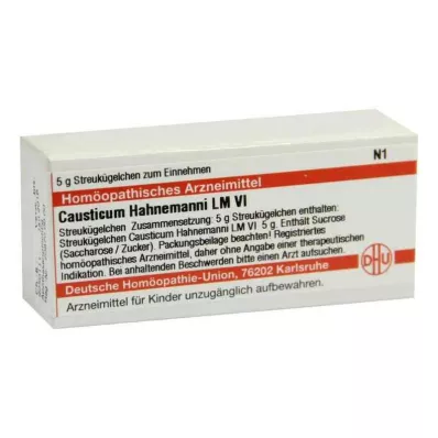 Lm Causticum Vi Globuli Dhu Hahnemann (5 g)