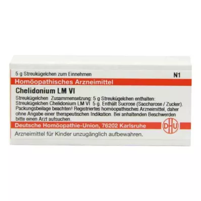 CHELIDONIUM LM VI Globule, 5 g