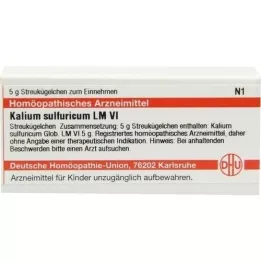 KALIUM SULFURICUM LM VI Globule, 5 g