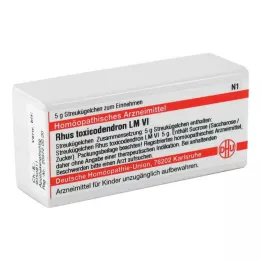 RHUS TOXICODENDRON LM VI Globule, 5 g
