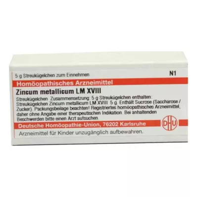 Lm Zincum Metallicum Xviii globule (5 g)