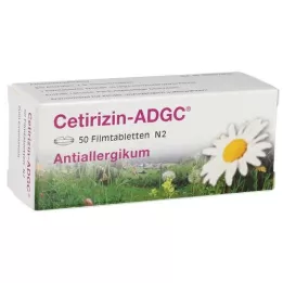 CETIRIZIN ADGC Potahované tablety, 50 ks