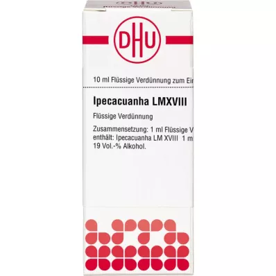 IPECACUANHA LM XVIII Ředění, 10 ml