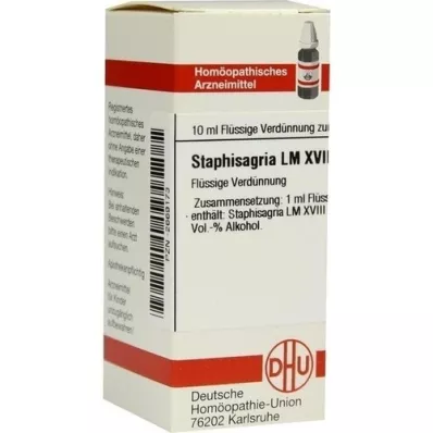 STAPHISAGRIA LM XVIII Ředění, 10 ml