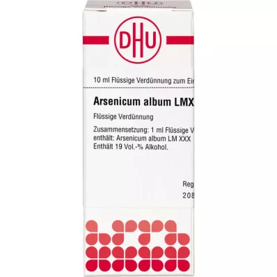 ARSENICUM ALBUM LM XXX Ředění, 10 ml