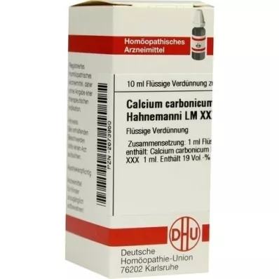 CALCIUM CARBONICUM Hahnemanni LM XXX Ředění, 10 ml