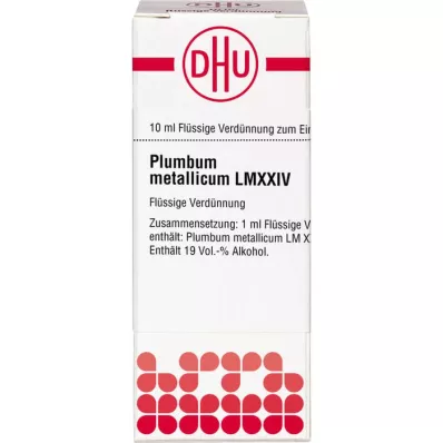 PLUMBUM METALLICUM LM XXIV Ředění, 10 ml