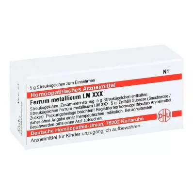 FERRUM METALLICUM LM XXX Globule, 5 g