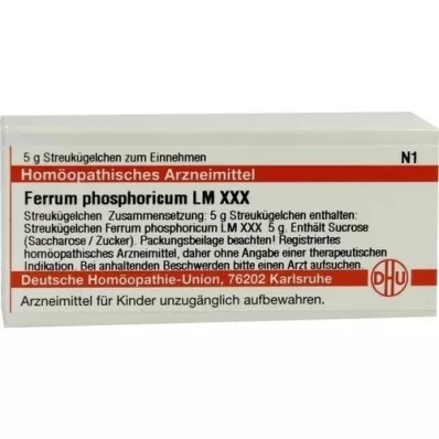 FERRUM PHOSPHORICUM LM XXX Globule, 5 g