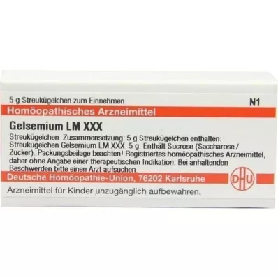 GELSEMIUM LM XXX Globule, 5 g