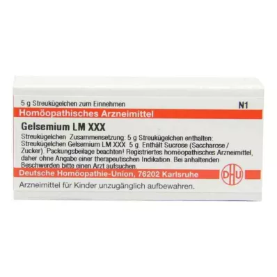 GELSEMIUM LM XXX Globule, 5 g
