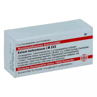 KALIUM BICHROMICUM LM XXX Globule, 5 g KALIUM BICHROMICUM LM XXX Globule, 5 g