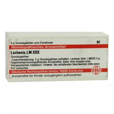 Lm Lachesis Xxx globule (5 g) Lm Lachesis Xxx globule (5 g)