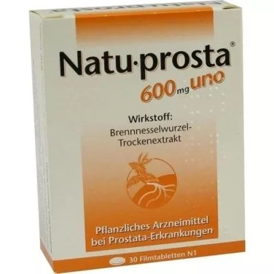 NATUPROSTA 600 mg uno potahované tablety, 30 ks