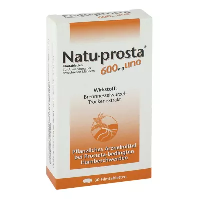 NATUPROSTA 600 mg uno potahované tablety, 30 ks