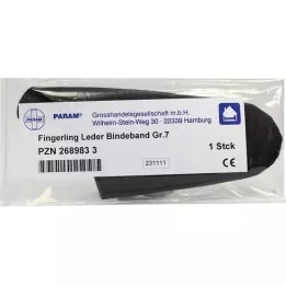 FINGERLING Kožená velikost 7 s obvazem, 1 ks
