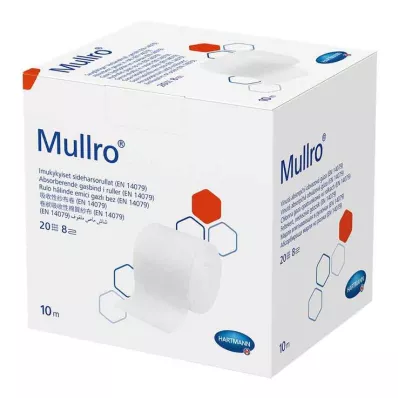 Mullro bandážová gáza rolovaná 10cmx10m, 1ks