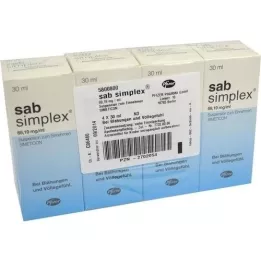 SAB simplex perorální suspenze, 4X30 ml