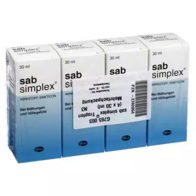 sab simplex® suspenze, 4X30 ml