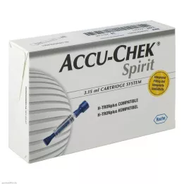 ACCU-CHEK Systém ampulí Spirit 3,15 ml, 5 ks