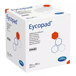 EYCOPAD Oční obklady 70x85 mm sterilní, 25 ks