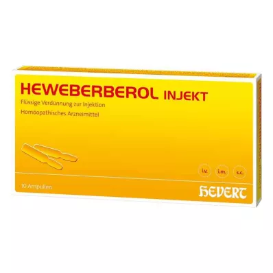 HEWEBERBEROL Injekční ampule, 10 ks