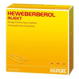 HEWEBERBEROL Injekční ampule, 100 ks