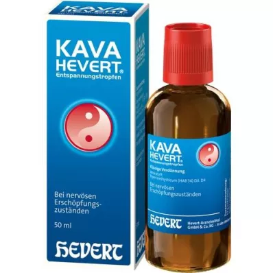 KAVA HEVERT Relaxační kapky, 50 ml