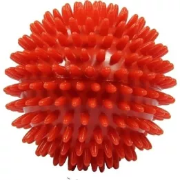 MASSAGEBALL Míč ježek 9 cm červený, 1 ks