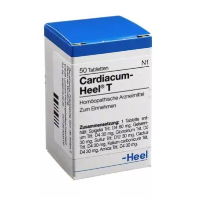 Tablety Cardiacum Heel T, 50 ks