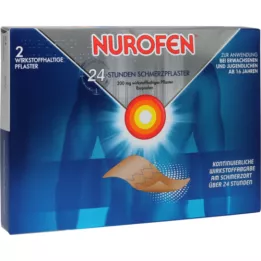 NUROFEN 24hodinová náplast proti bolesti 200 mg, 2 ks
