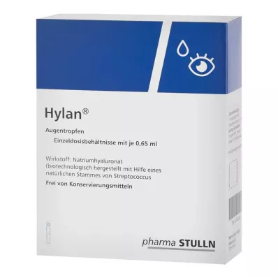 Hylan oční kapky 0,65 ml, 60 ks