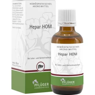 HEPAR HOM Kapky, 50 ml