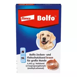 BOLFO Ochranný pás proti blechám hnědý pro velké psy, 1 ks