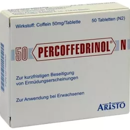 PERCOFFEDRINOL N 50 mg tablety, 50 ks