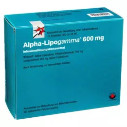 ALPHA-LIPOGAMMA 600 mg koncentrát infuzního roztoku, 10X24 ml