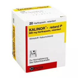 Kalinor retard P 600 mg tvrdé tobolky, 20 ks