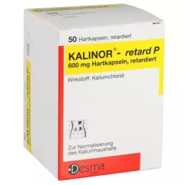 KALINOR retard P 600 mg tvrdé tobolky, 50 ks